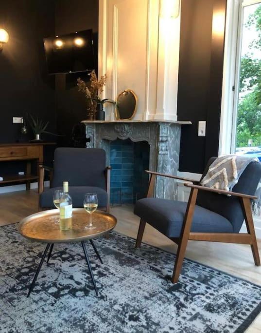 Villa Statige Boerderijwoning Met Vrij Uitzicht En Tuin Hoogzand Esterno foto