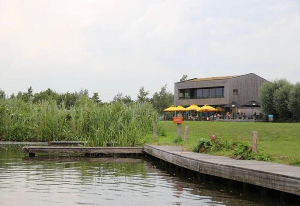 Villa Statige Boerderijwoning Met Vrij Uitzicht En Tuin Hoogzand Esterno foto