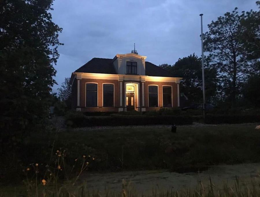 Villa Statige Boerderijwoning Met Vrij Uitzicht En Tuin Hoogzand Esterno foto