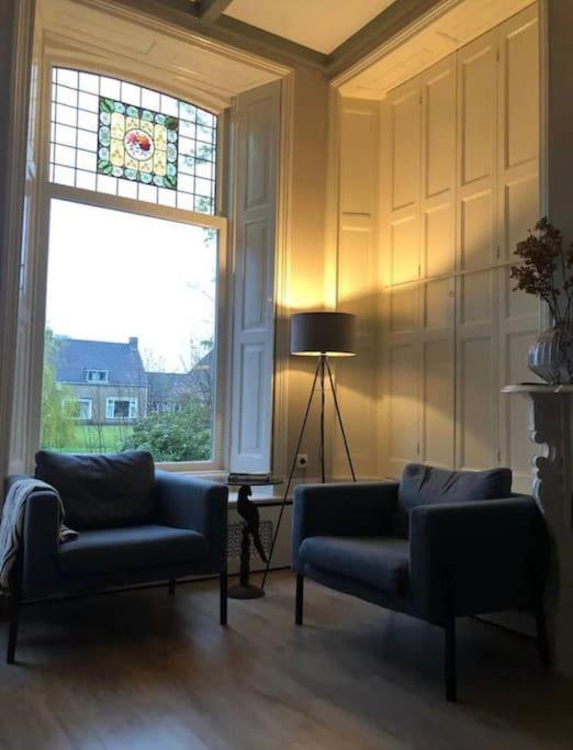 Villa Statige Boerderijwoning Met Vrij Uitzicht En Tuin Hoogzand Esterno foto