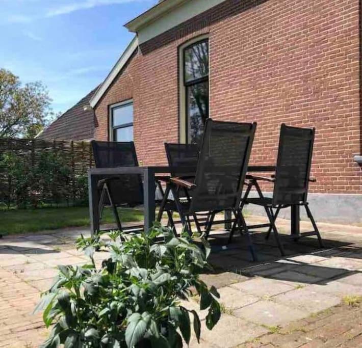 Villa Statige Boerderijwoning Met Vrij Uitzicht En Tuin Hoogzand Esterno foto