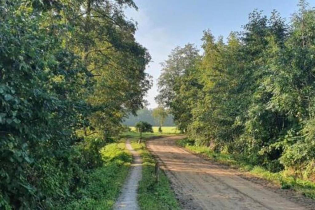 Villa Statige Boerderijwoning Met Vrij Uitzicht En Tuin Hoogzand Esterno foto