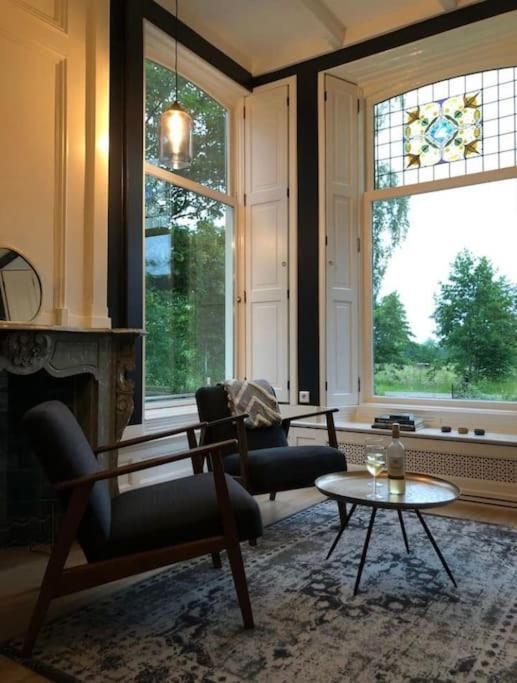 Villa Statige Boerderijwoning Met Vrij Uitzicht En Tuin Hoogzand Esterno foto